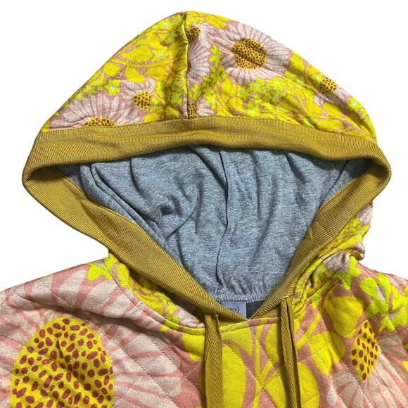🌼 HP 🌼 Conditions Apply x Anthro | Leera Hoodie | Yellow Floral Motif | XL | HTF - Picture 5 of 10
